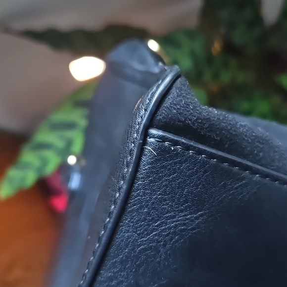 Rachel Zoe Black Tote with Gold Accents - Picture 13 of 17